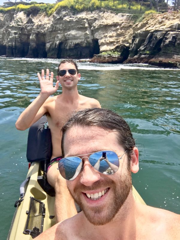Kayaking in La Jolla