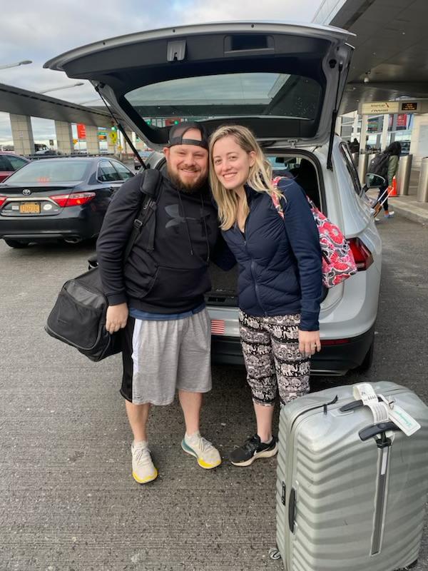 One of us planned.  The other just showed up.