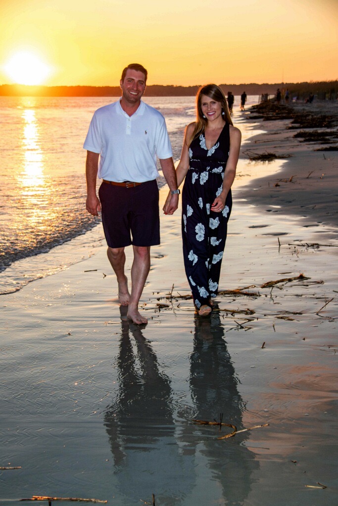 Walking on the Beach