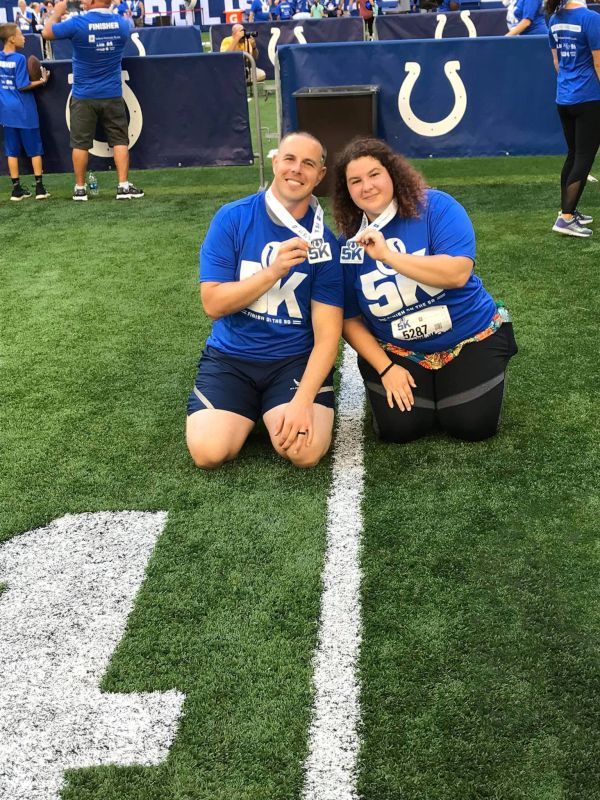 At the End of the Colt's Stadium 5K