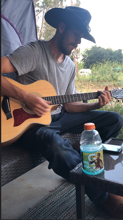 Kyle Playing Guitar