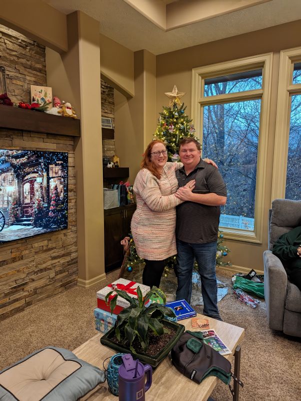 Us Enjoying the Holidays