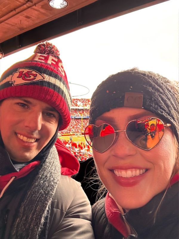 At a Chiefs Game