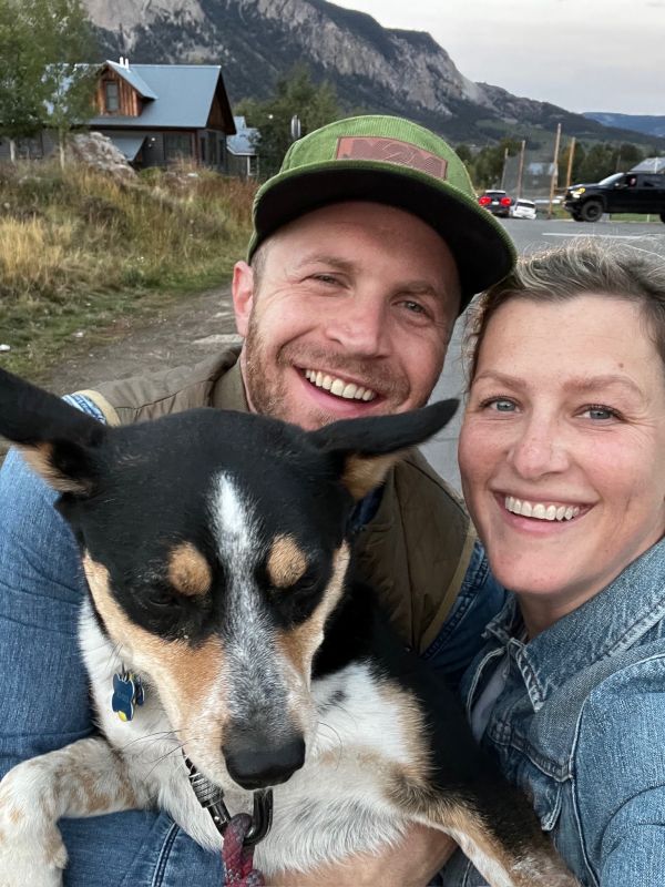 Taking Selfies with Our Dog