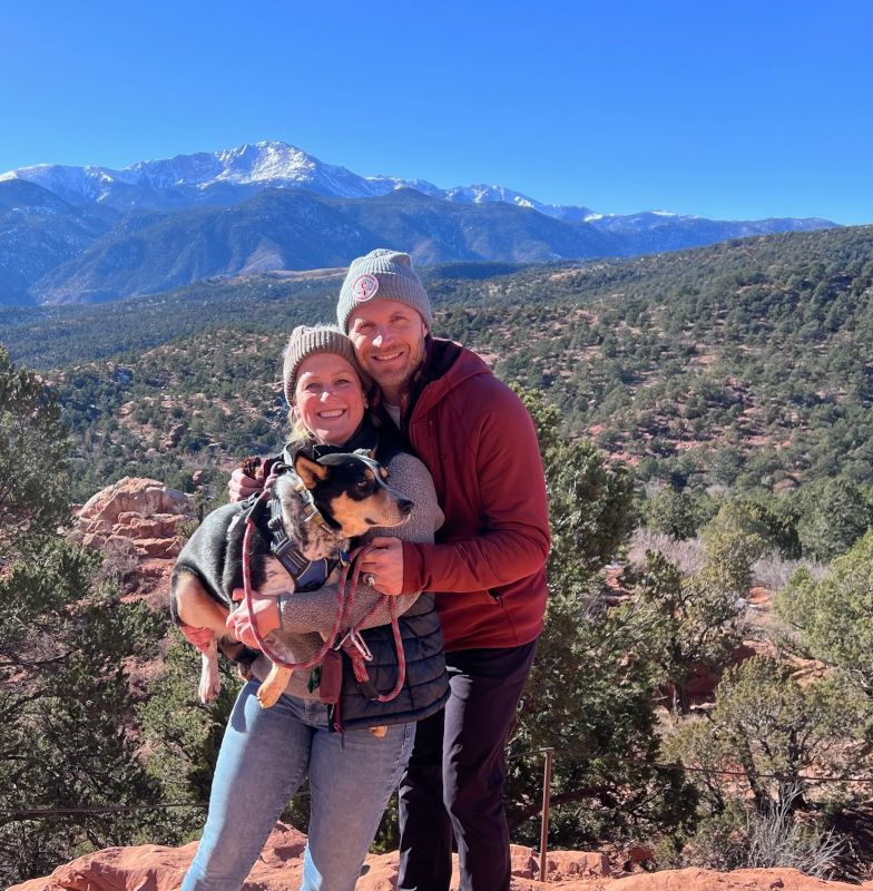 Us with Our Pup