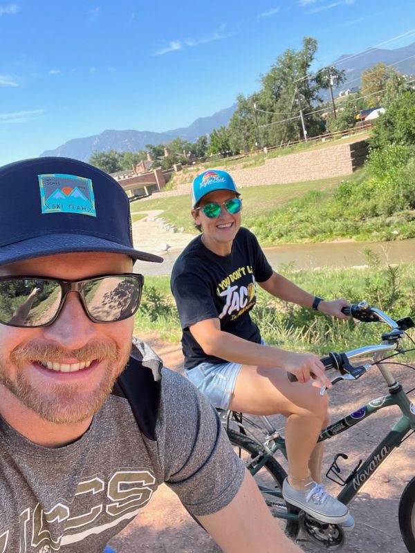 Riding Bikes on the Trail