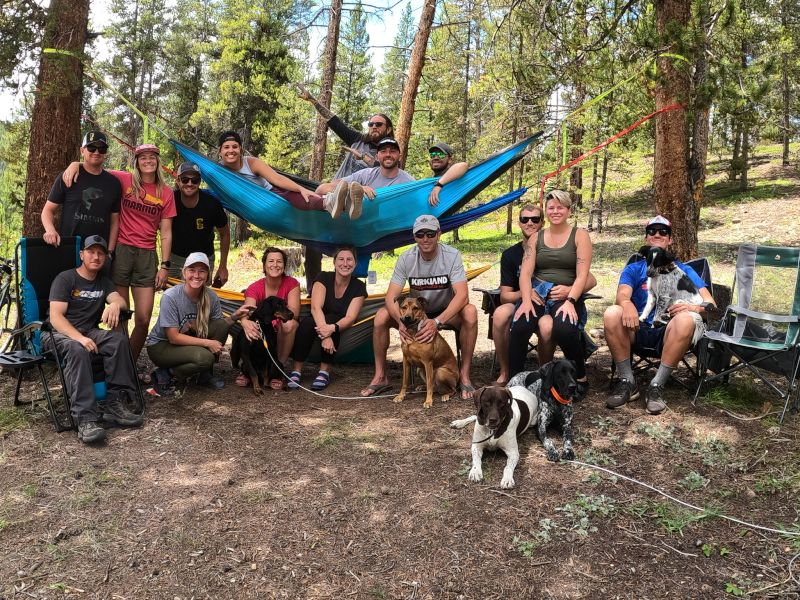 Summer Camping with Friends