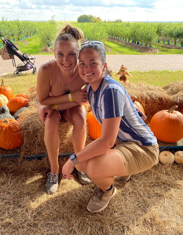 At the Pumpkin Patch
