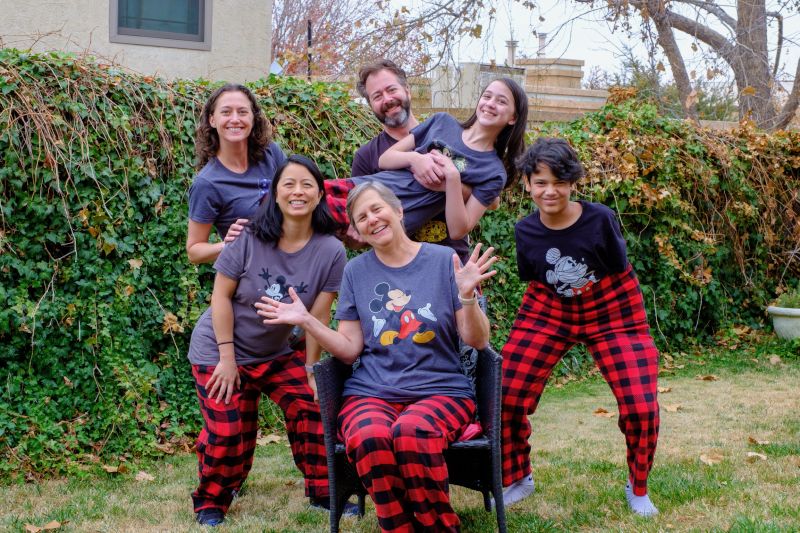 Our Goofy Christmas Card Photo