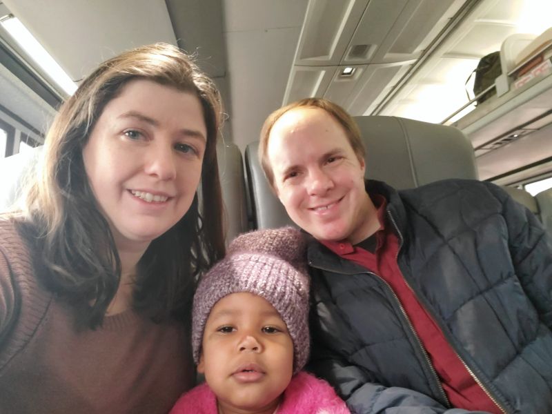 First Train Ride
