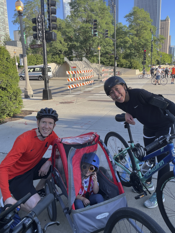 Biking With Our Niece