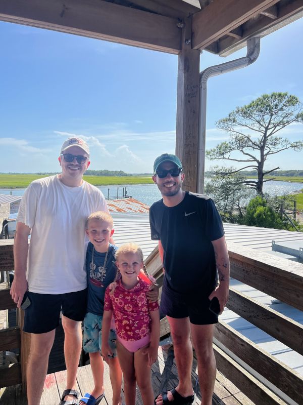 With Our Niece & Nephew