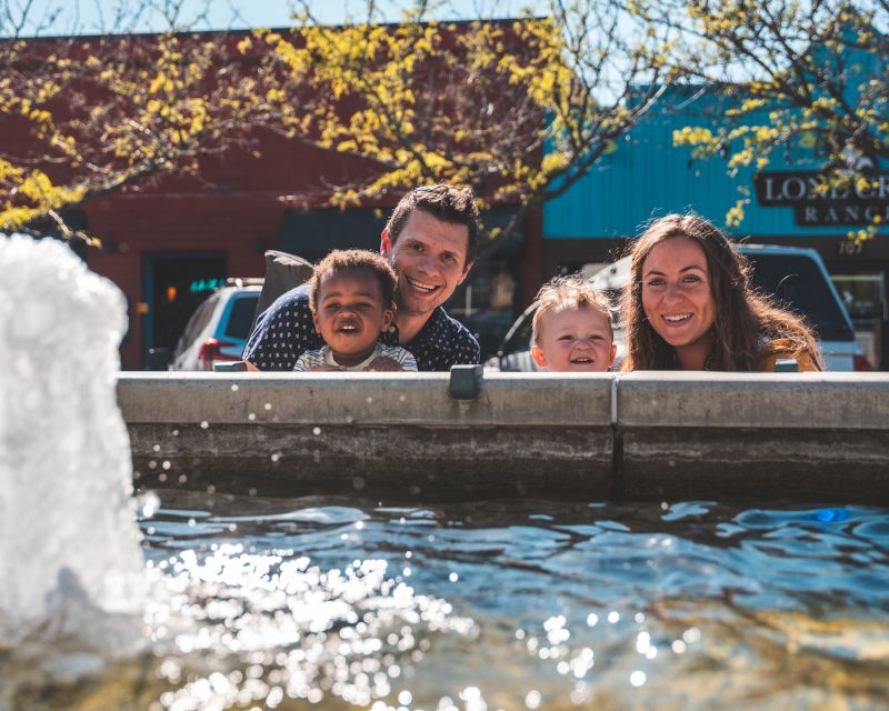 Having Fun Together Downtown