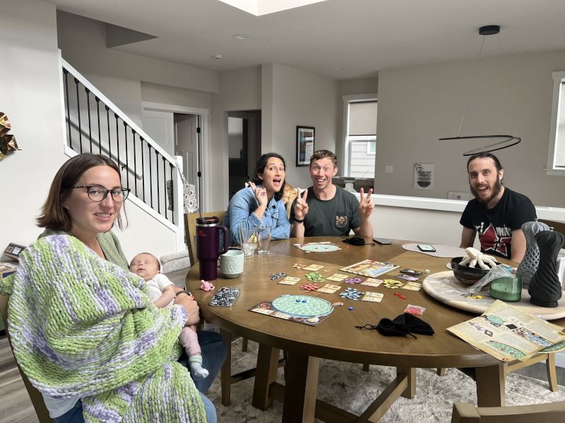 Board Game Night with Friends