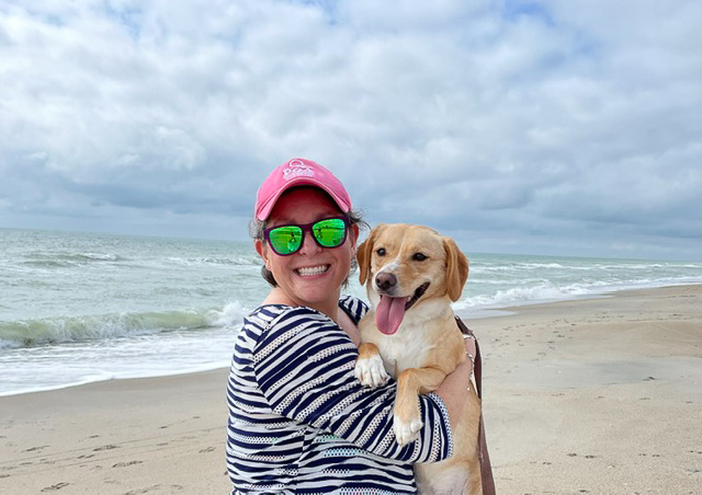 Blair & Sammie at the Beach