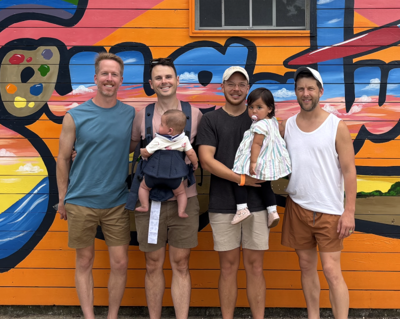 Visiting Saugatuck Michigan with Friends and their Adopted Child