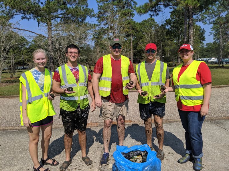 Volunteering for Environmental Cleanup Together