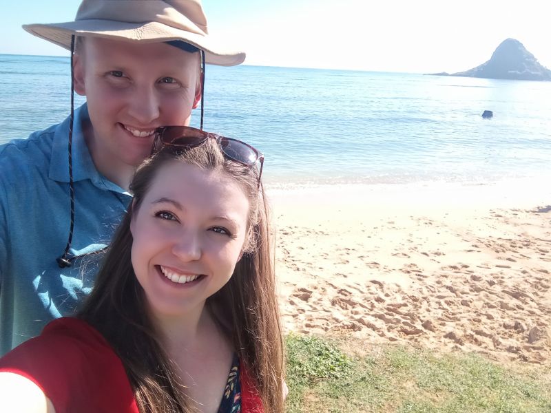 Vacationing Together Near the Ocean