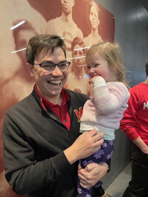 Michael with Our Niece Orla