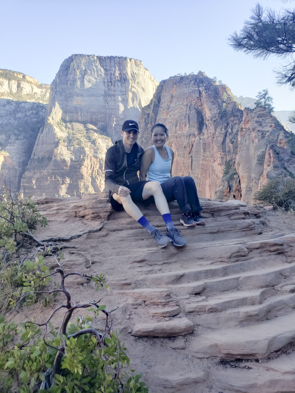 Hiking in Mount Zion