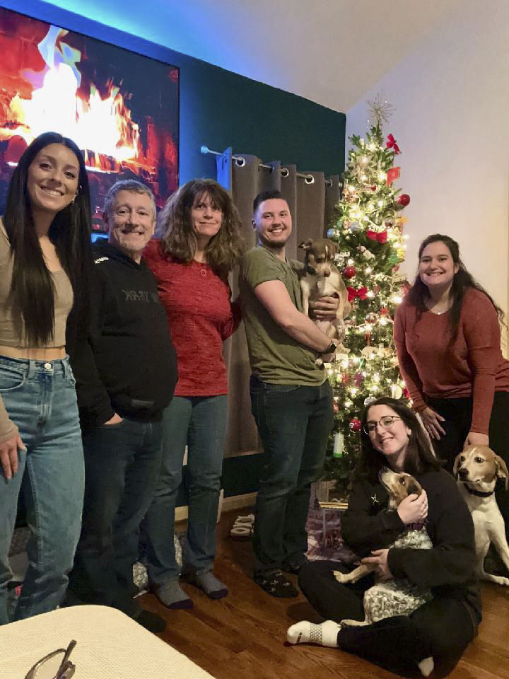 Celebrating Christmas with Alex's Siblings and Parents